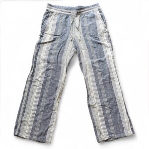 Old Navy‎ Blue and White Striped Pants